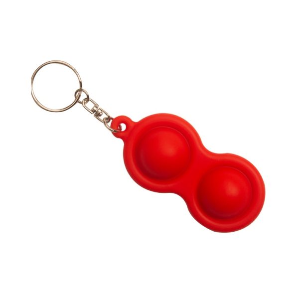 Silicone Pop 2 Bubble Keychain