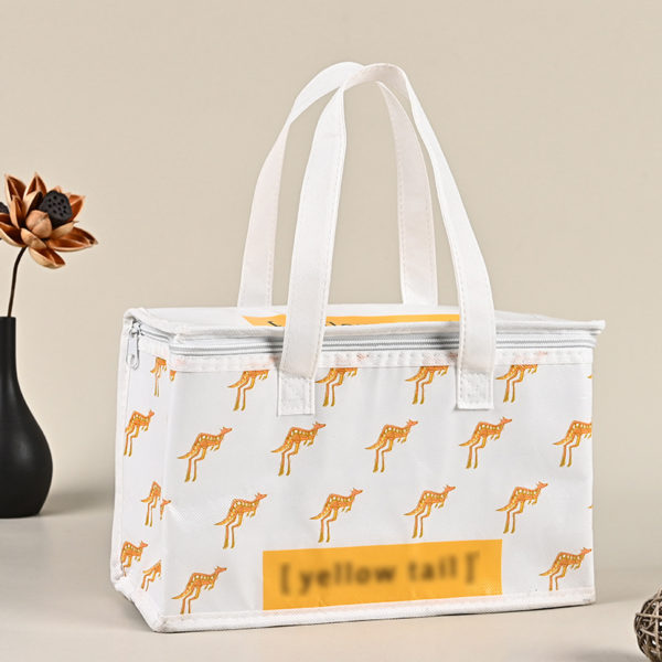 Thermal Non Woven Lunch Bag with Zipper