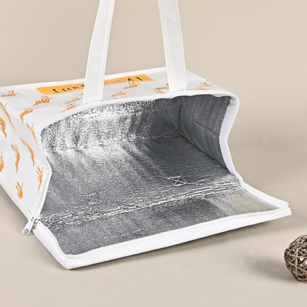 Thermal Non Woven Lunch Bag with Zipper