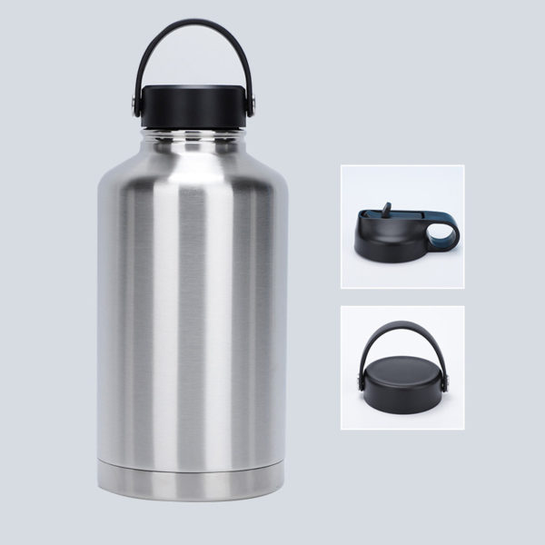 Stainless Steel 64 oz. Double Wall Bottle