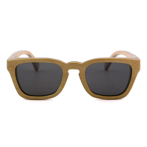 Retro Wood Grain Sunglasses