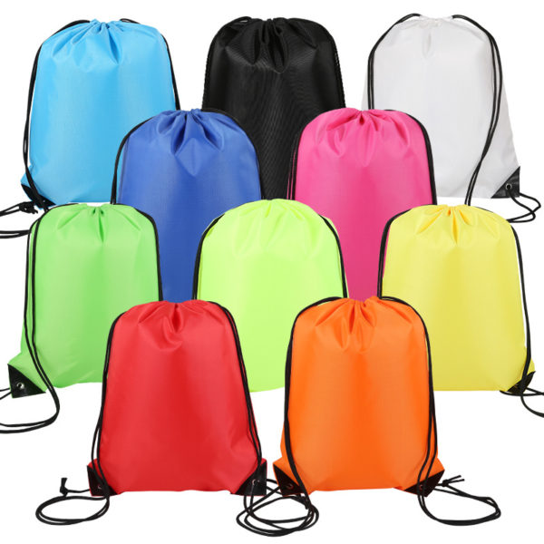 210D Drawstring Bags Cinch Sacks Backpack