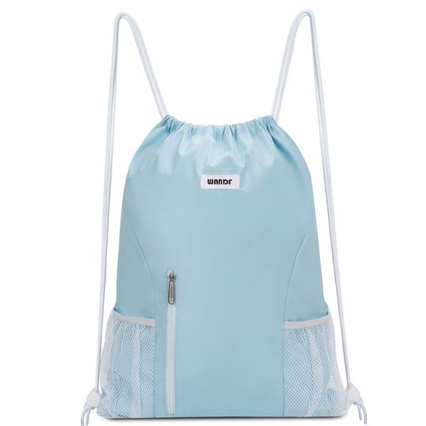 Polyester Drawstring Backpack Sport Gym