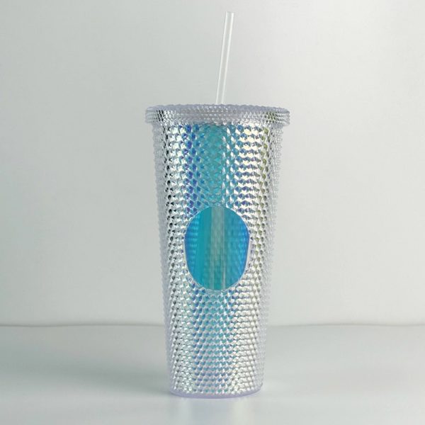 24OZ Travel Mug Reusable Plastic Cups