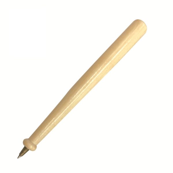 Wood Baseball Bat Ballpoint Pen