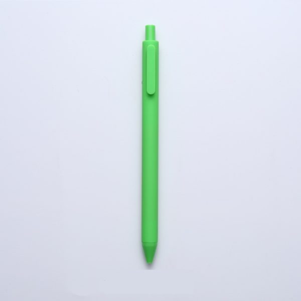 Candy-Colored Ballpoint Pen With Clip