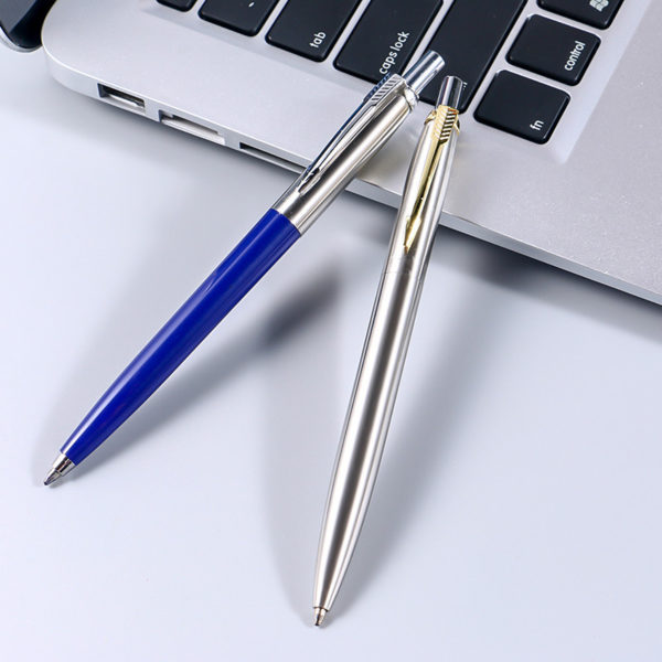 Stainless Steel Retractable Ballpoint Pens