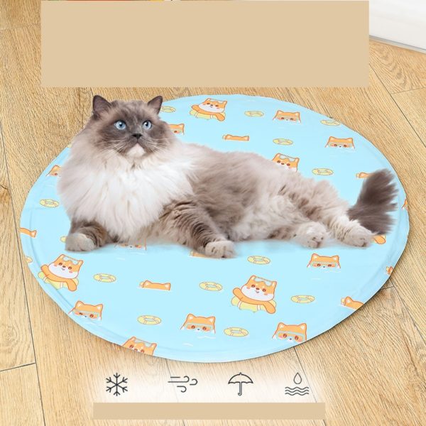 Round Ice Pet Pad