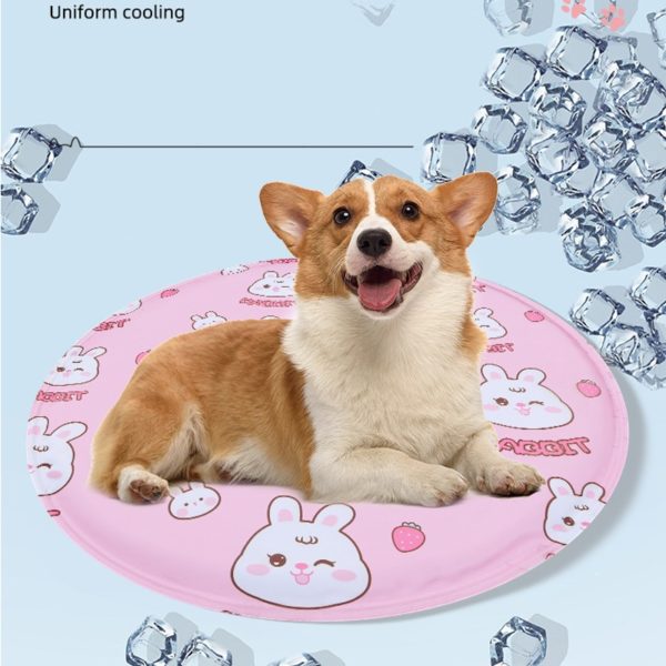 Round Ice Pet Pad