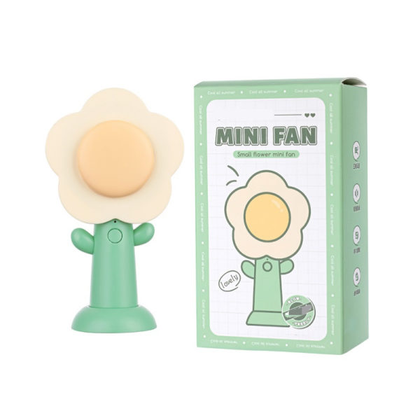 Flower handheld&Standing Fan