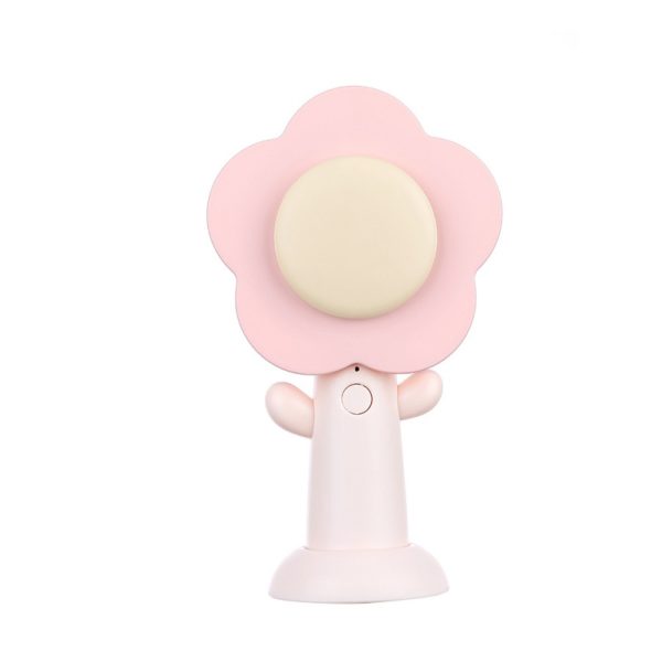 Flower handheld&Standing Fan