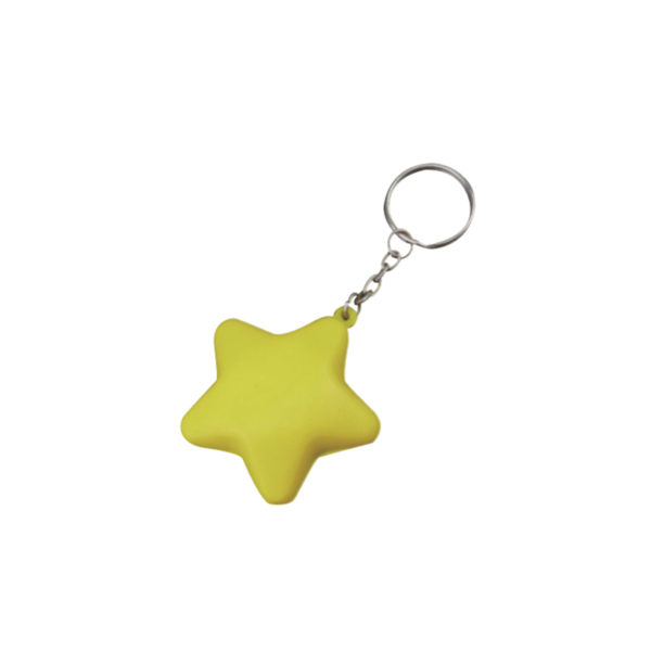 Star Stress Reliever Key Chain