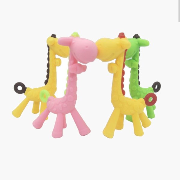 Soft Giraffes Baby Teething Toys