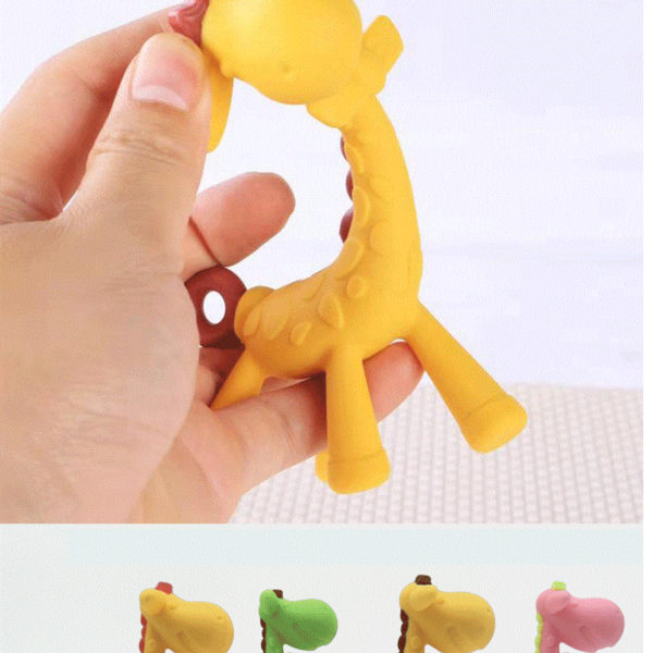 Soft Giraffes Baby Teething Toys