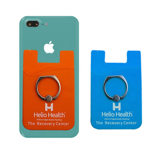 Silicone Phone Wallet / Finger Ring Holder