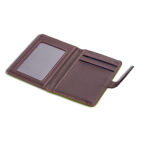 Leatherette Cell Phone Wallet