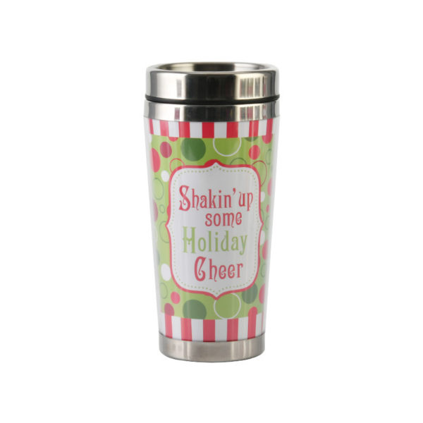 16oz Stainless Steel Bottle for Christmas