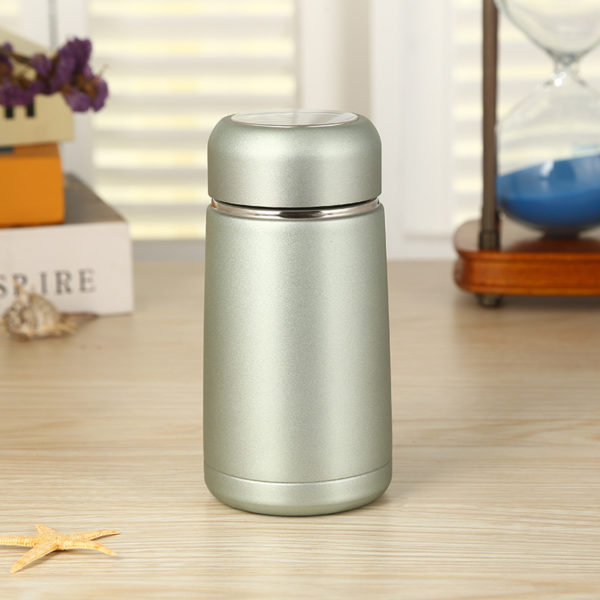 12oz Portable Metallic Stainless Steel Vacuum Bottle - Image 2