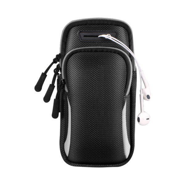 Black Waterproof Sports Armband Phone Holder