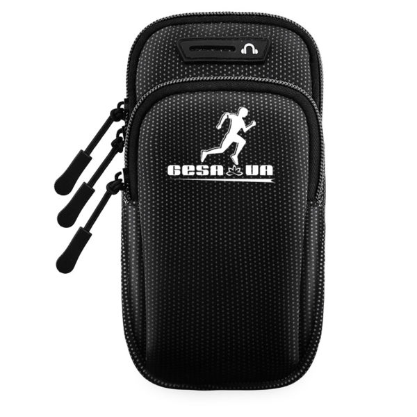 Black Waterproof Sports Armband Phone Holder