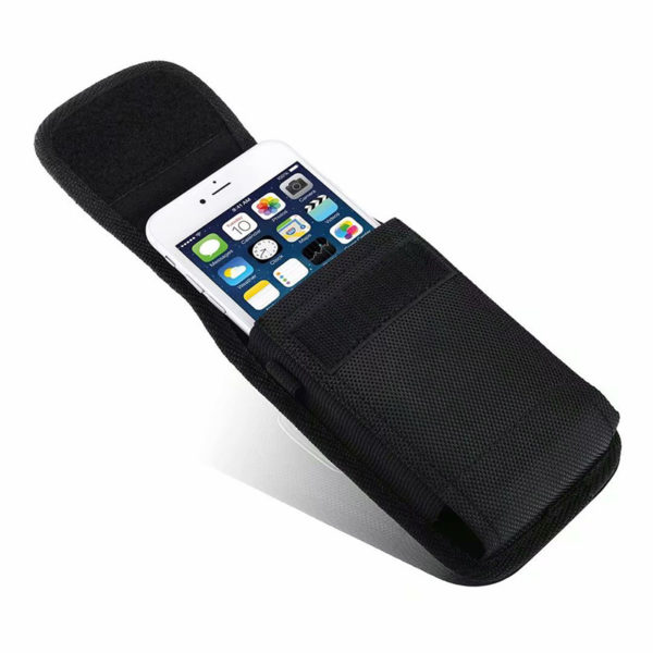 Black Mini Phone Fanny Pack for Outdoor Sports