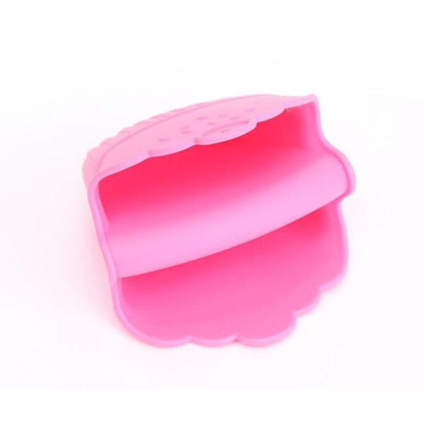 Pink Cupcake Shaped Pinch Mitts