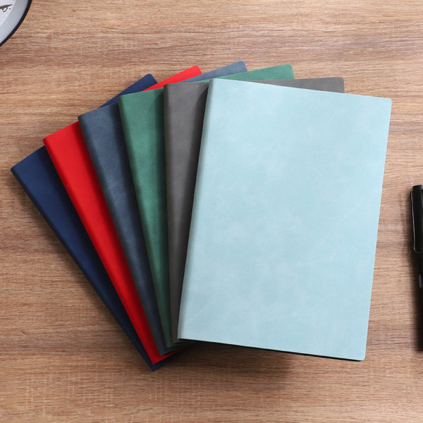 A5 Multi-Color Retro Office Notebook