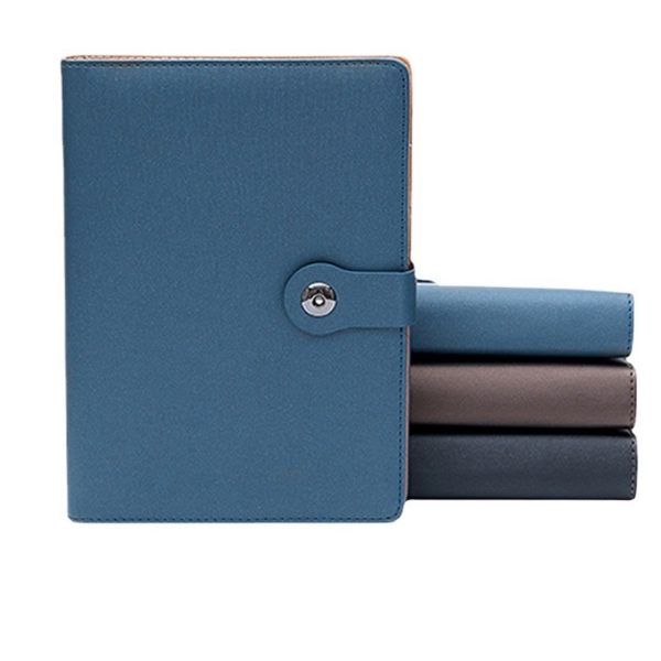 Matte Loose-leaf notebook with Card and Pen Holder