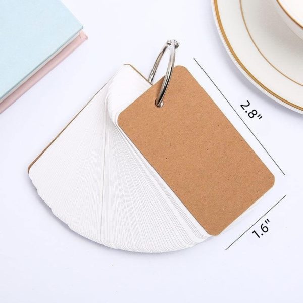 Mini Loose-Leaf Cardbook with Iron Ring