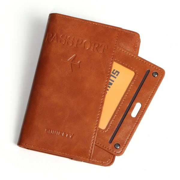 Antimagnetic Passport Holder ID Wallet