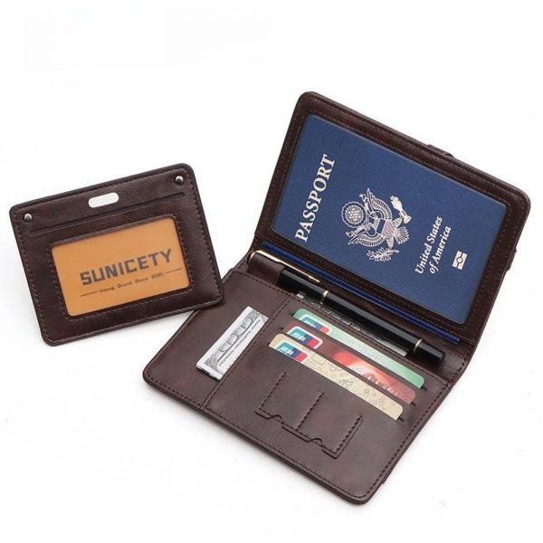 Antimagnetic Passport Holder ID Wallet