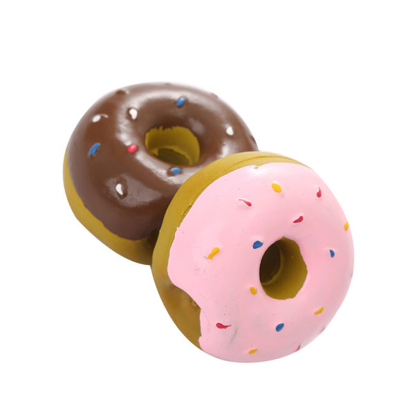 Rubber Donut Sound Toy