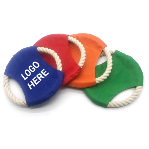 Multicolor Cotton Rope Frisbee