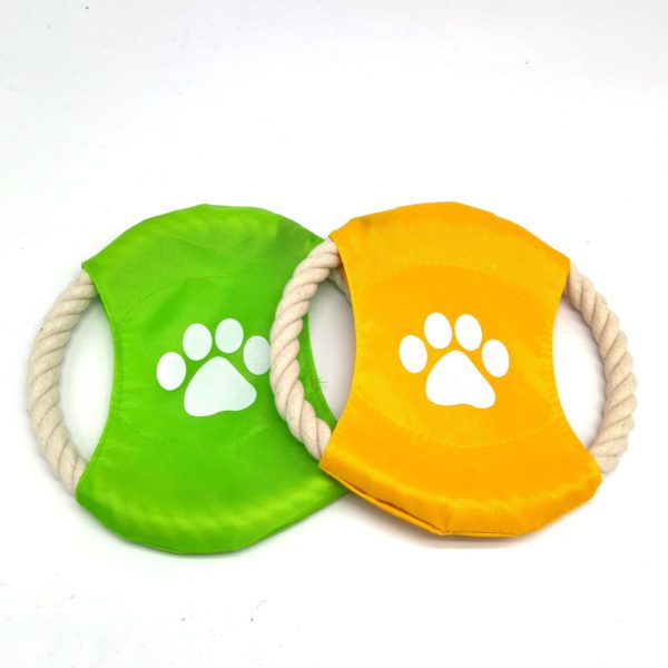 Multicolor Cotton Rope Frisbee