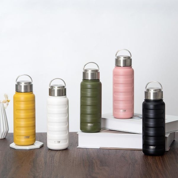 Stainless Steel Vacuum Bottle with Handle