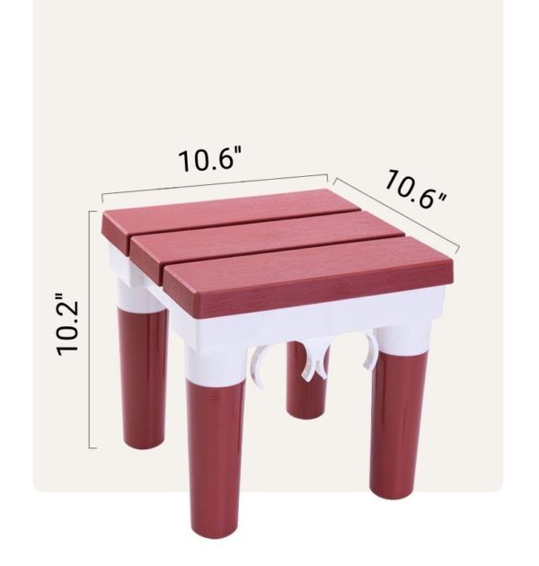 Multi-Color Detachable Non-Slip Stool