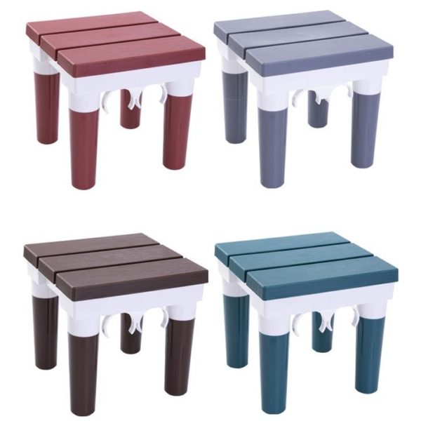 Multi-Color Detachable Non-Slip Stool