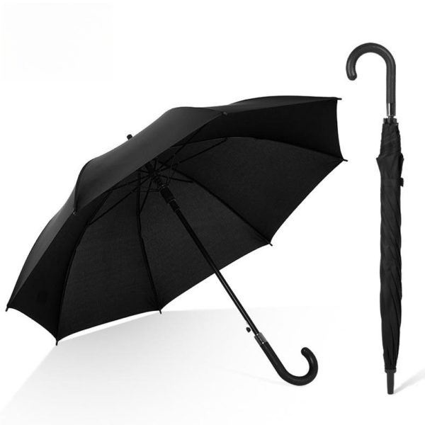 Classic Polyester Umbrella with Hook for Business