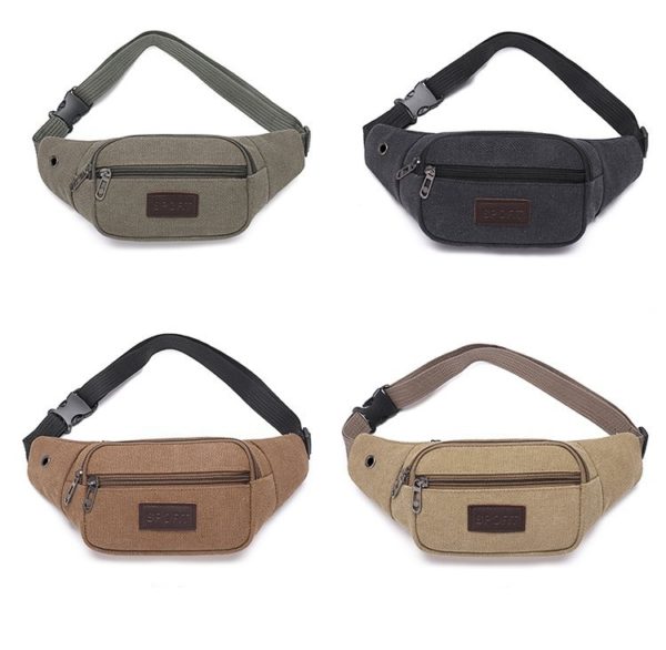 Canvas Retro Durable Fanny Pack