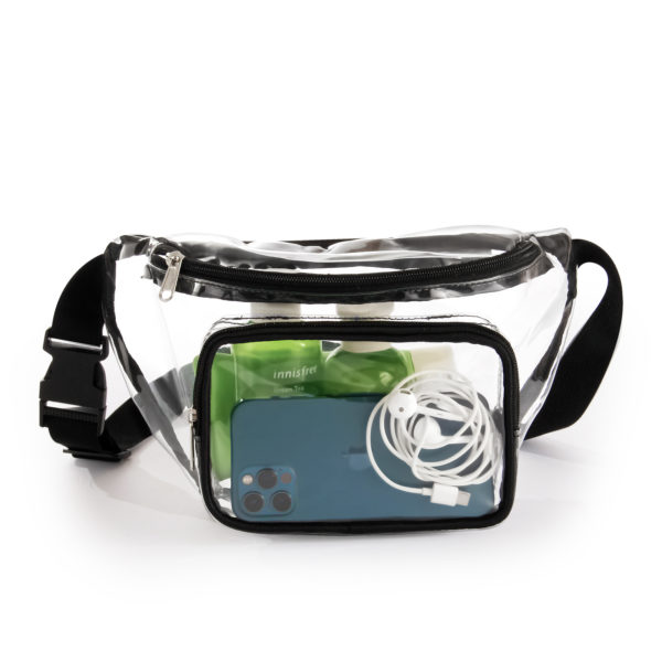 Transparent Clear PVC Sports Fanny Pack