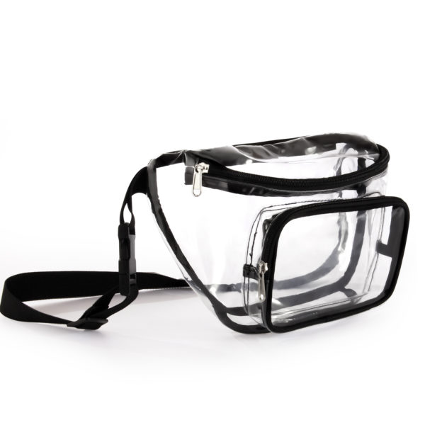 Transparent Clear PVC Sports Fanny Pack