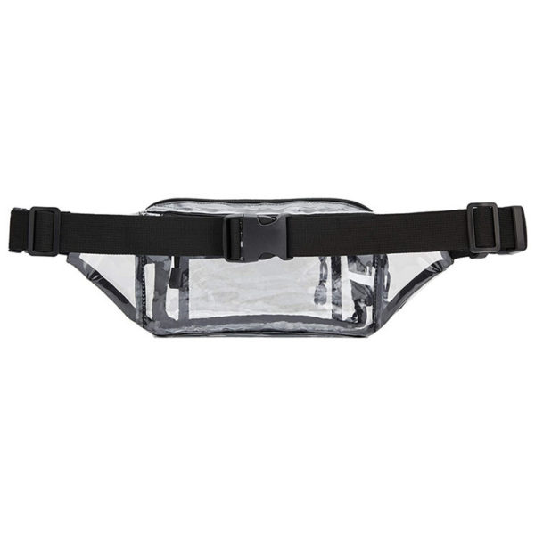 Multi-Pocket Transparent Clear PVC Fanny Pack