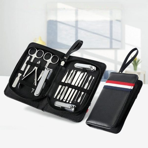 Portable Stainless Steel Manicure Set