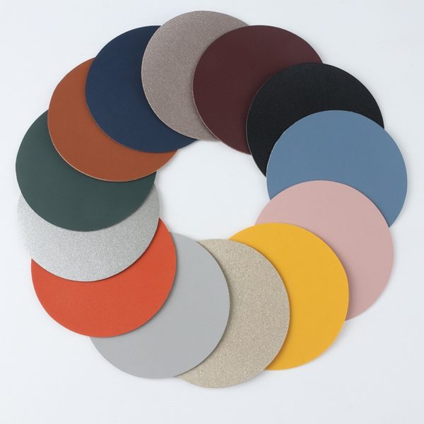 Multicolor Non-Slip Insulated Round Coasters