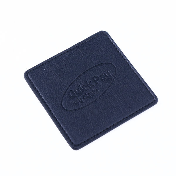 PU Leather Insulated Square Coaster