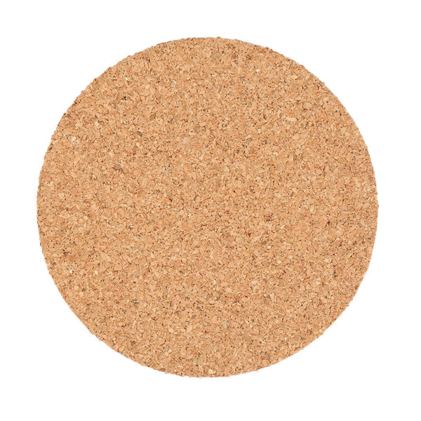 Eco-Friendly Primary Color Cork Coaster 3.5 inches