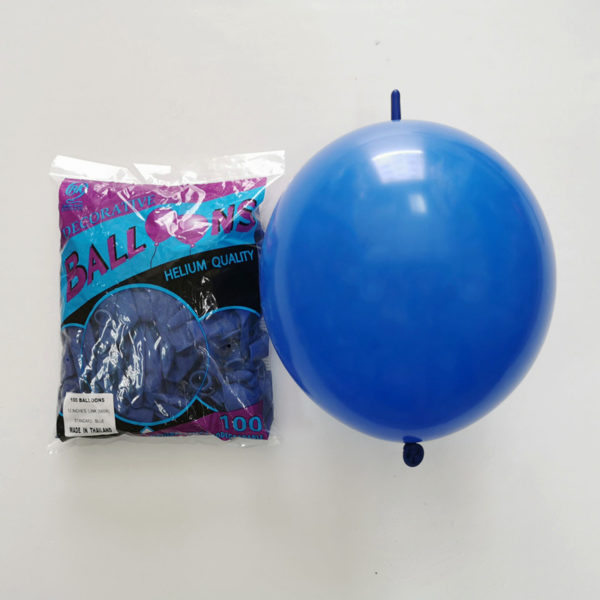 Multicolor 12inches Round Balloons With A Tail