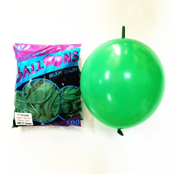 Multicolor 12inches Round Balloons With A Tail