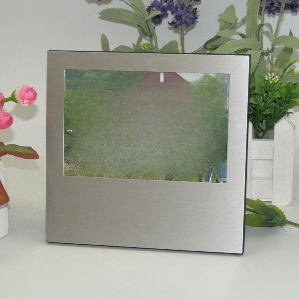 Silver Aluminum Photo Frame for Home & Office