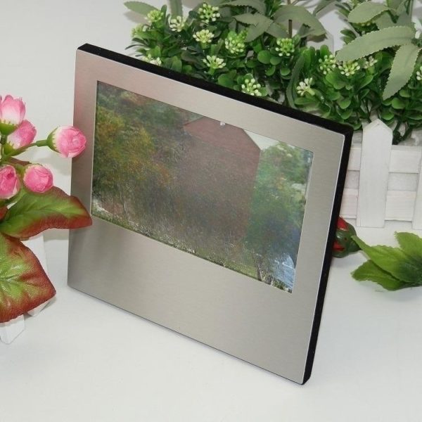 Silver Aluminum Photo Frame for Home & Office